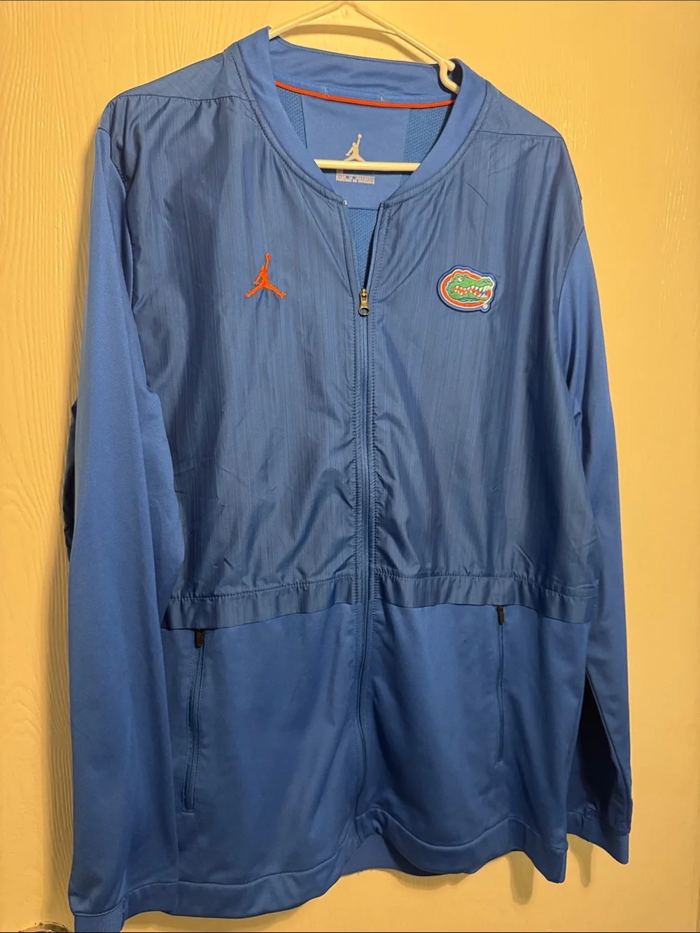 Jordan Light Blue Gators Full-Zip Athletic Jacket